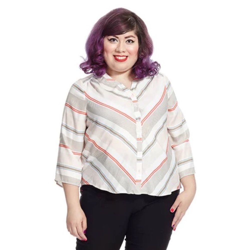 Silky chiffon top from BB Dakota